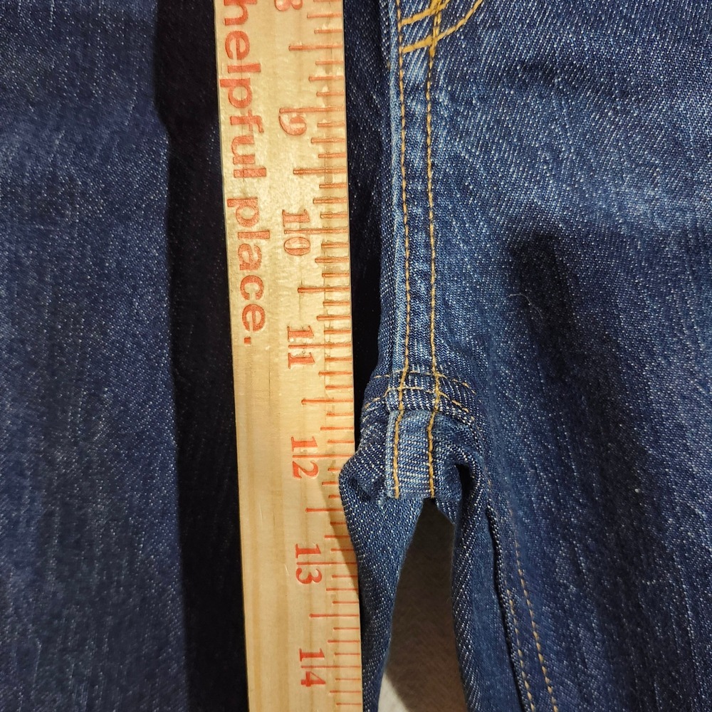 GAP NWT Vintage Flare High Rise Jean Dark Wash Blue Denim Women Sz 31 12P Petite - Picture 6 of 15